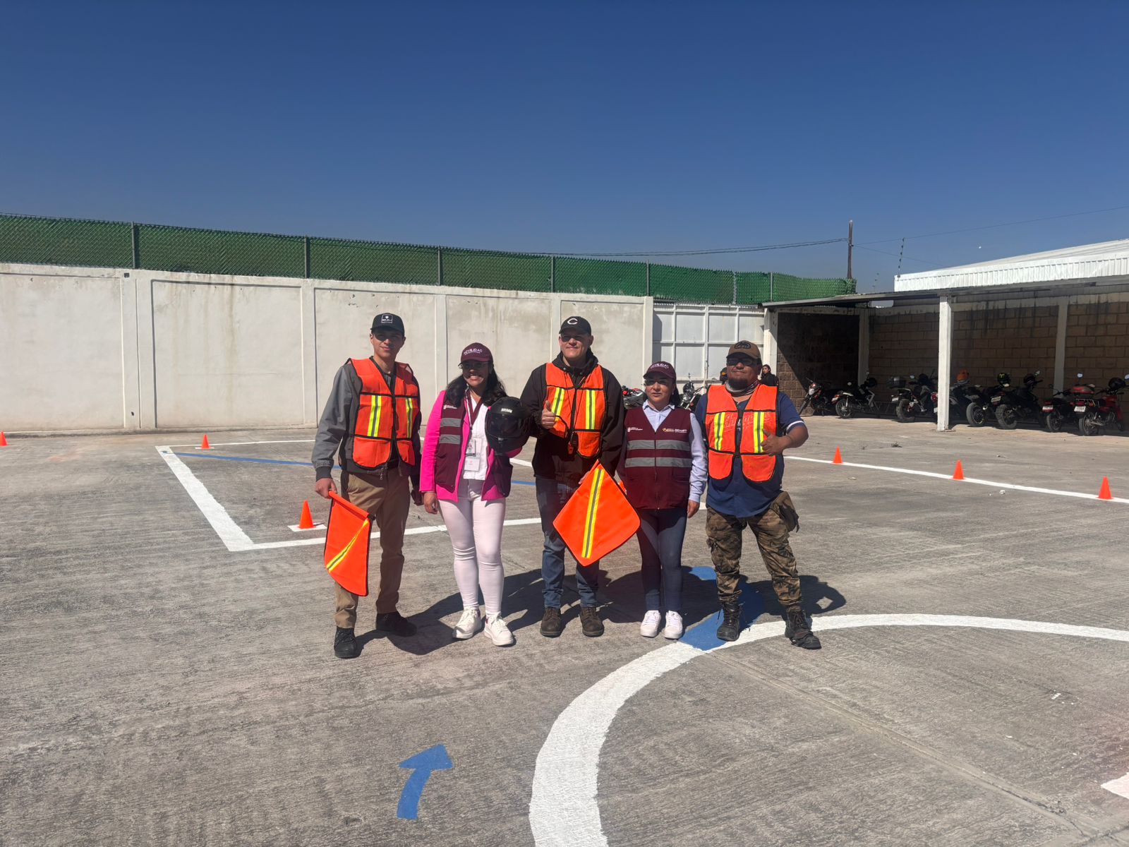 Centro de evaluación para motociclistas